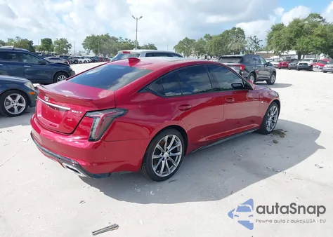 2020 Cadillac Ct5 Sport из США, поврежденный, VIN 1G6DP5RK6L0140348